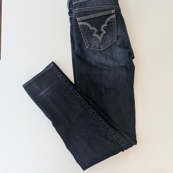 Buffalo David Bitton Skinny Blue Jeans W28 - Picture 4 of 7